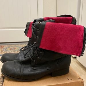 Black Military Combat Boots